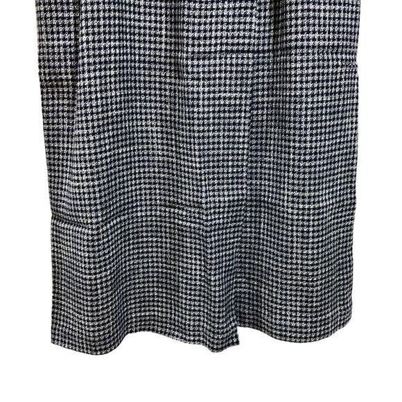 Hand Sewn Vintage Skirt Set Houndstooth Vogue Paris Original Size 8/10 - Picture 4 of 16